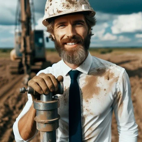 Сондажна техника на Pro Drillers BG изпълнява сондаж за вода в България